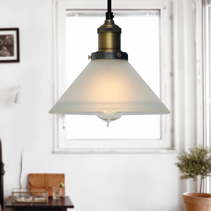 Retro Glass Restaurant Chandelier