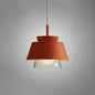 2-Shade Macaron Pendulum Light - Metal and Glass Ceiling Pendant Lamp