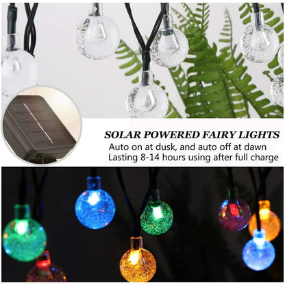 200 LED Waterproof Solar String Lights