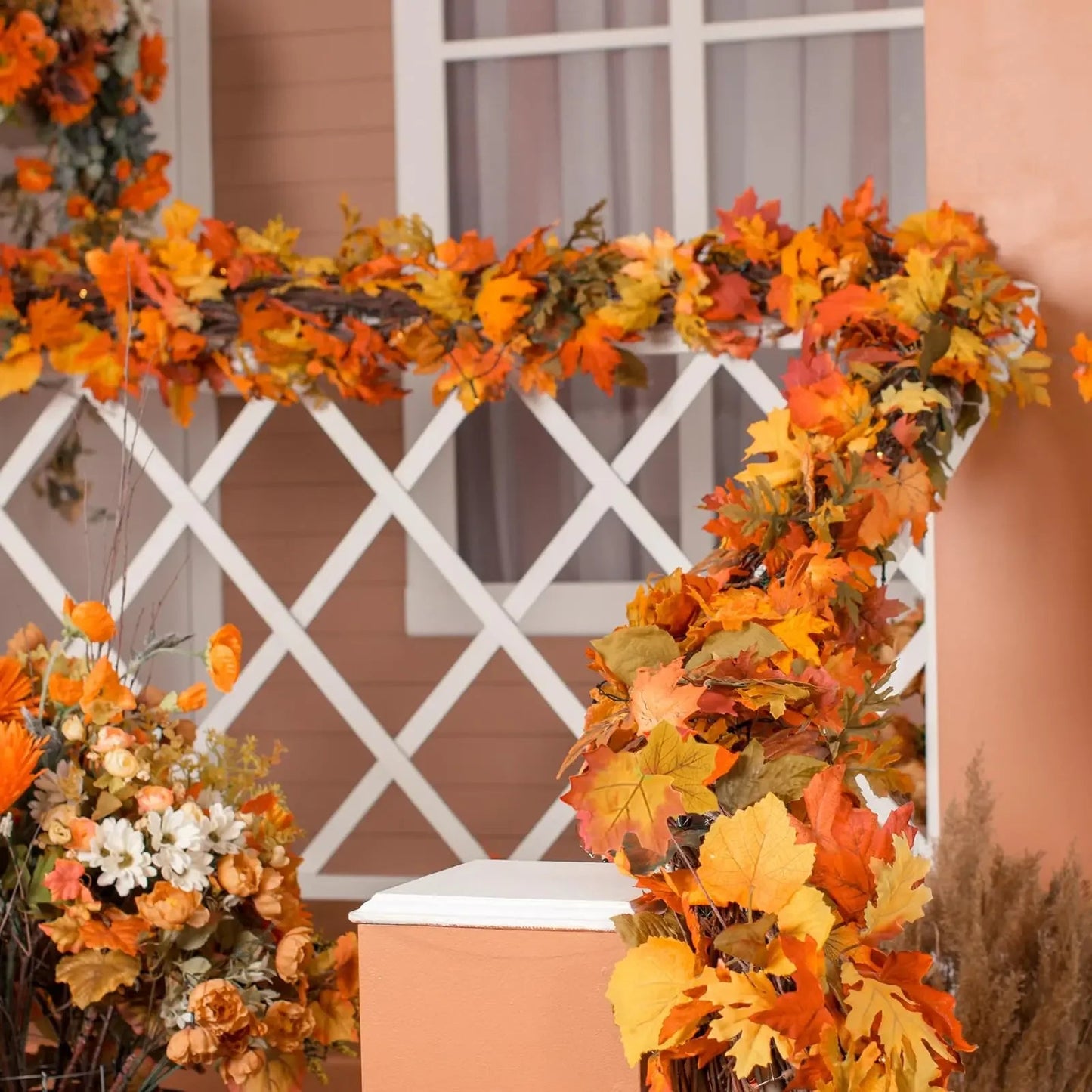 200cm Fall Maple Leaf Garland