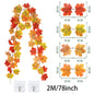 200cm Fall Maple Leaf Garland