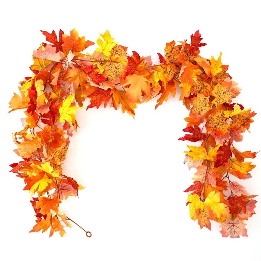 200cm Fall Maple Leaf Garland