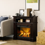 Modern Electric Fireplace Mantel