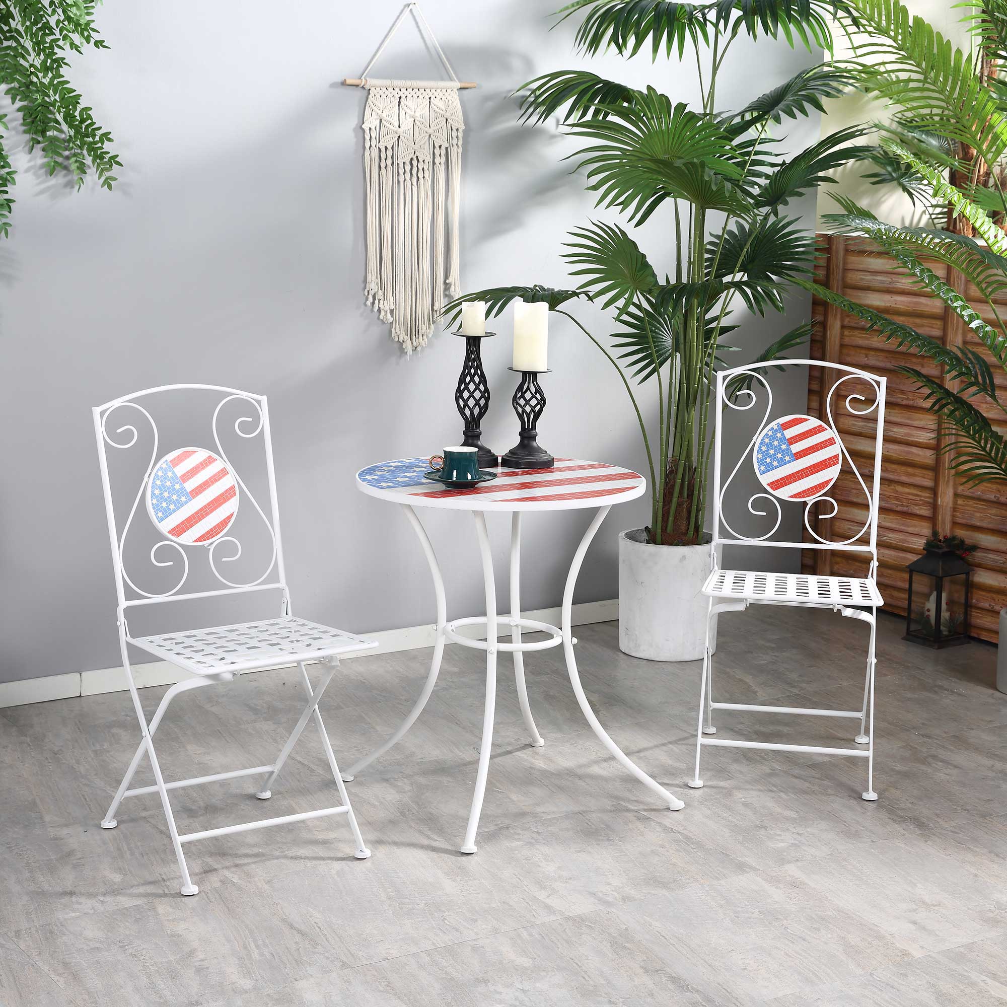 Space-Saving Folding Bistro