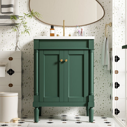 Dual Tier Bathroom Vanity