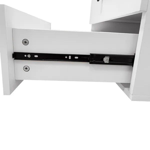White Modular Wardrobe System