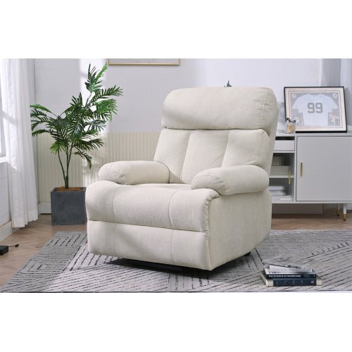 Light Gray Power Recliner
