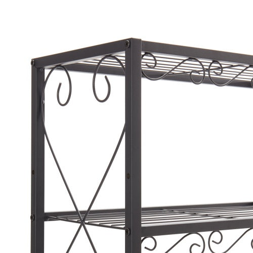 Rustic Brown Storage Bed