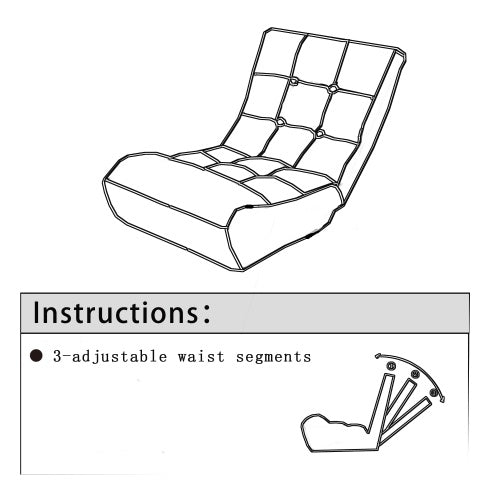 Navy Tatami Recliner