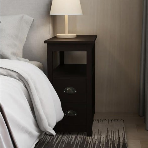 Compact Bedside Storage Table