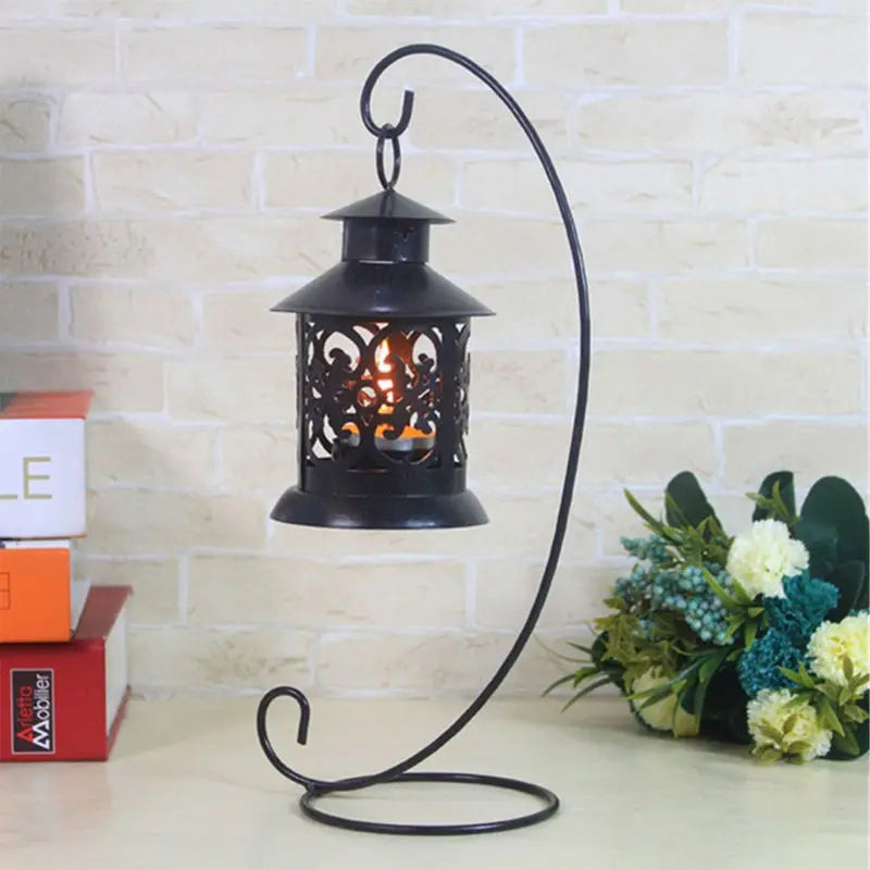 23CM Iron Hanging Candle Stand