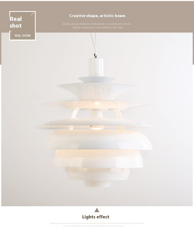 Snowball Chandelier Minimalist Creative Soft Mounted Chandelier