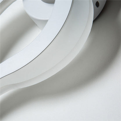 DecorBites™ Flame Shaped LED Wall Mounted Light - Decorative Acrylic Sconce for Corridors (White)