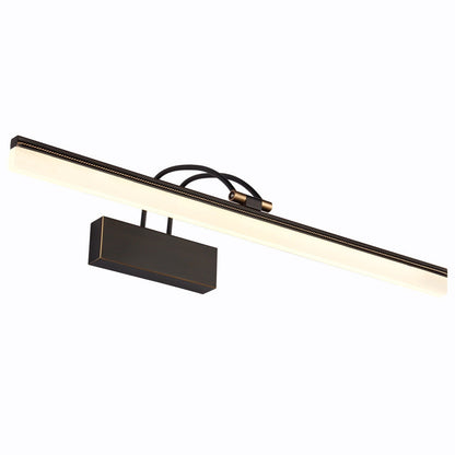 DecorBites™ Acrylic LED Swing Arm Vanity Mirror Light - Minimalist Bathroom Wall Fixture