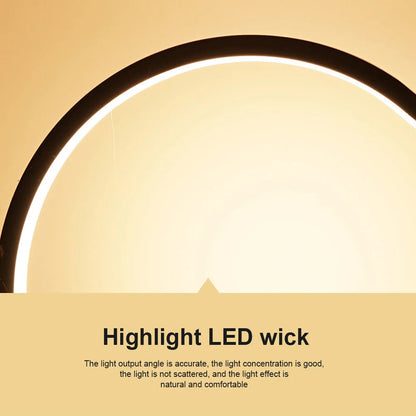 25CM Dimmable LED Circular Table Lamp