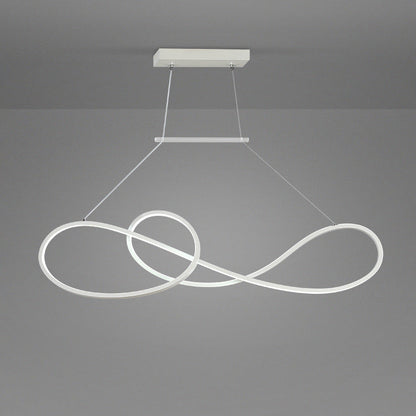 DecorBites™ LED Strip Island Pendant Light - Minimalist Metal Dining Room Lighting Fixture