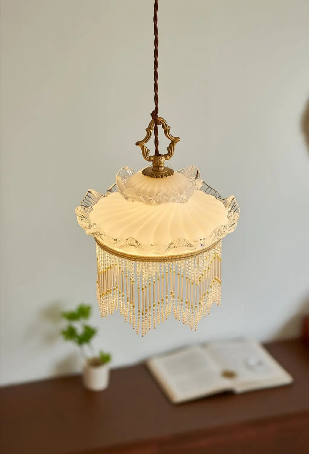 Tassel Chandelier Dining Room Bedroom Bedside Hallway Chandelier