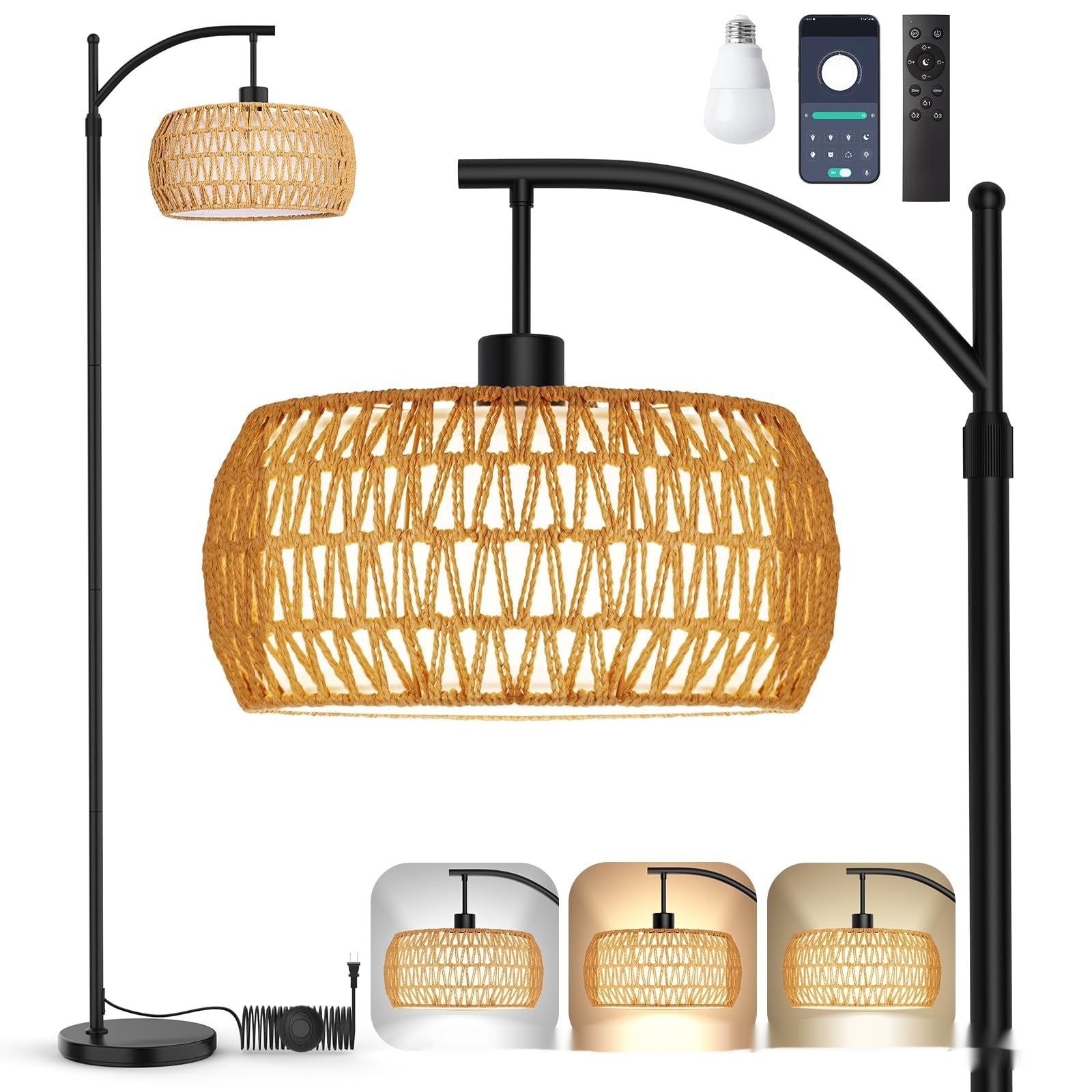 American Iron Floor Lamp