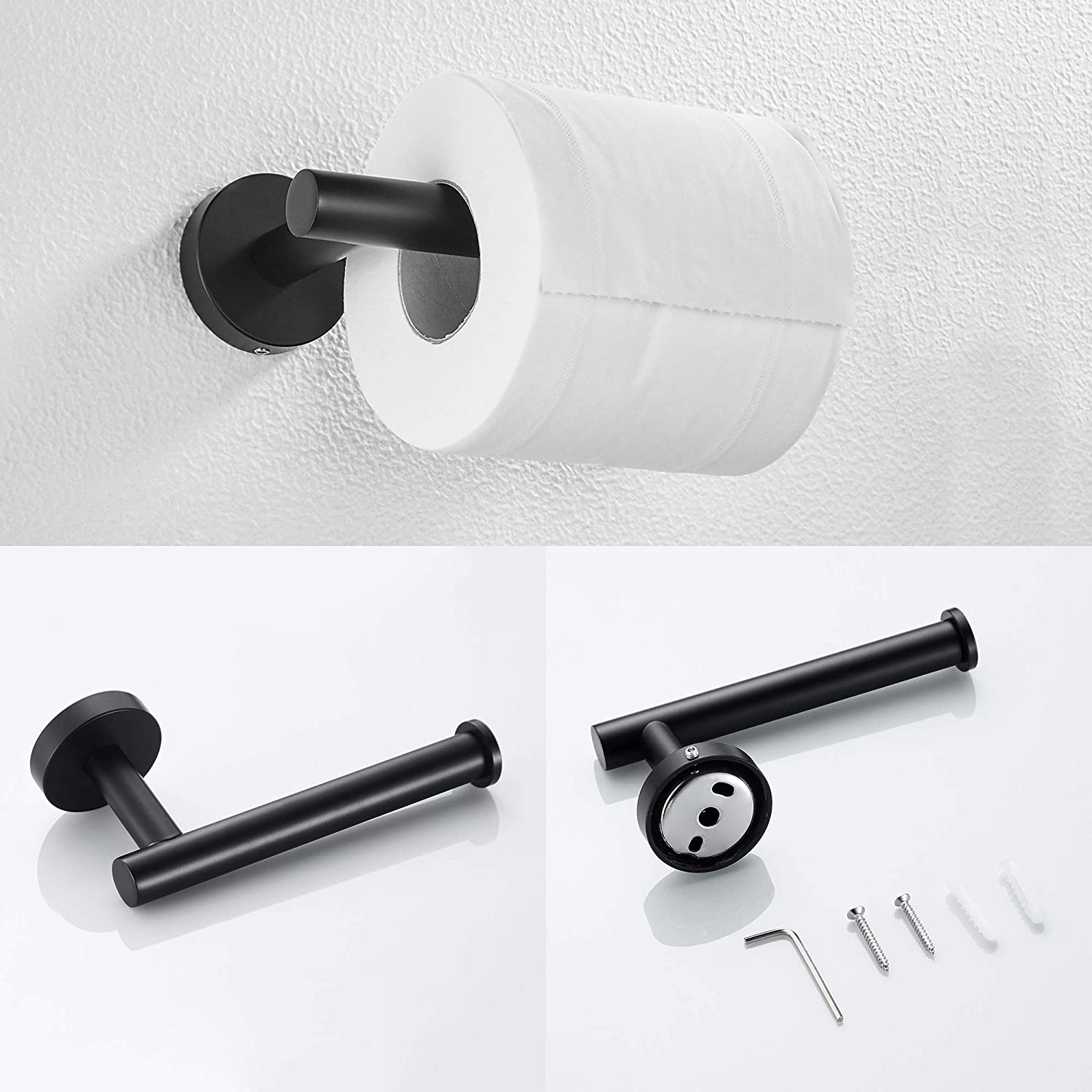 Brushed Nickel Towel Rails Set
