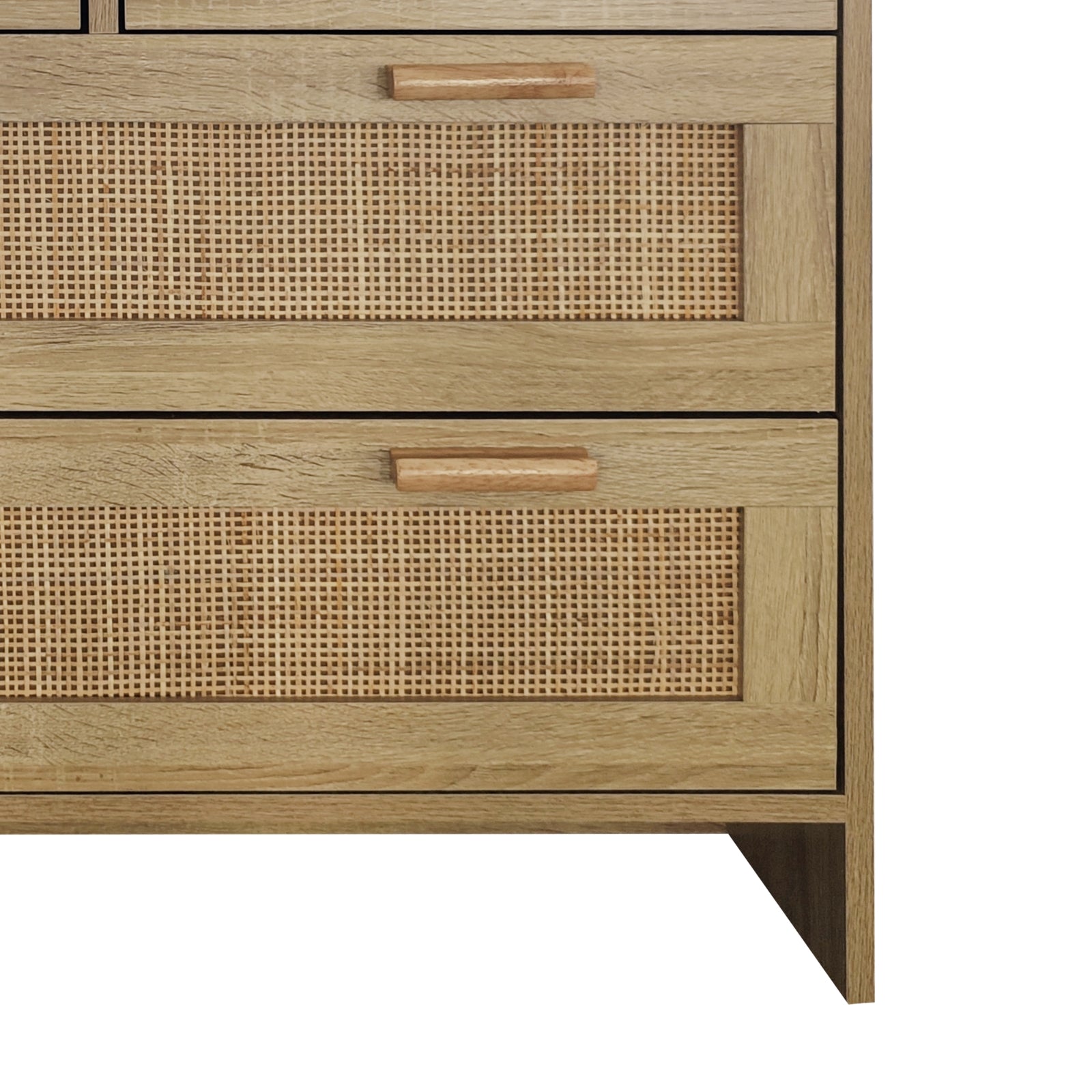 Natural Rattan Cabinet Drawers