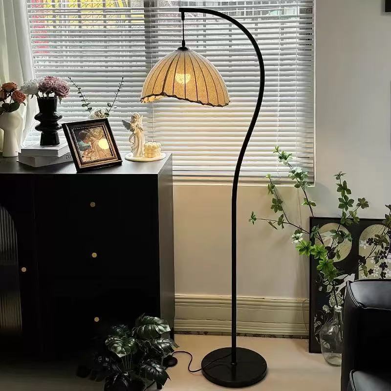 Vintage Crescent Floor Lamp