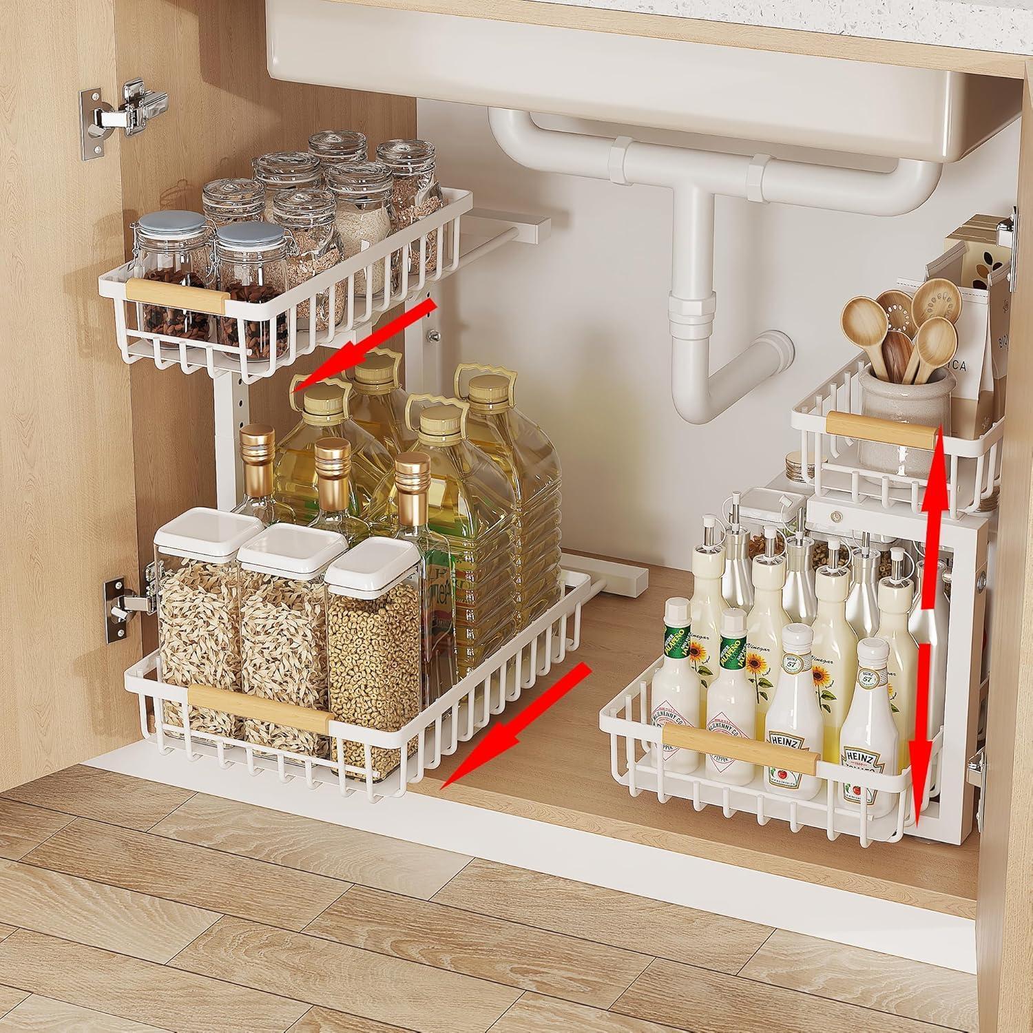 Metal Two-Tier Storage Rack