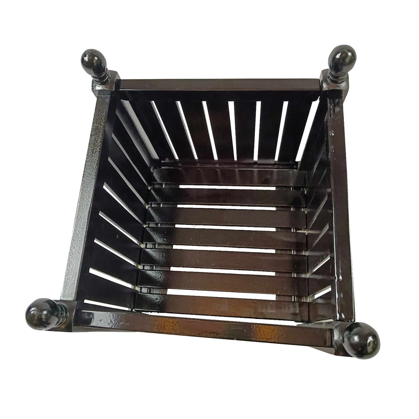 Wood Outdoor Square Flower & Herb Pot For Garden, Porch, Patio - Plant & Veggie