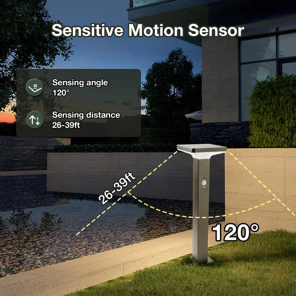 Solar Motion Path Lights