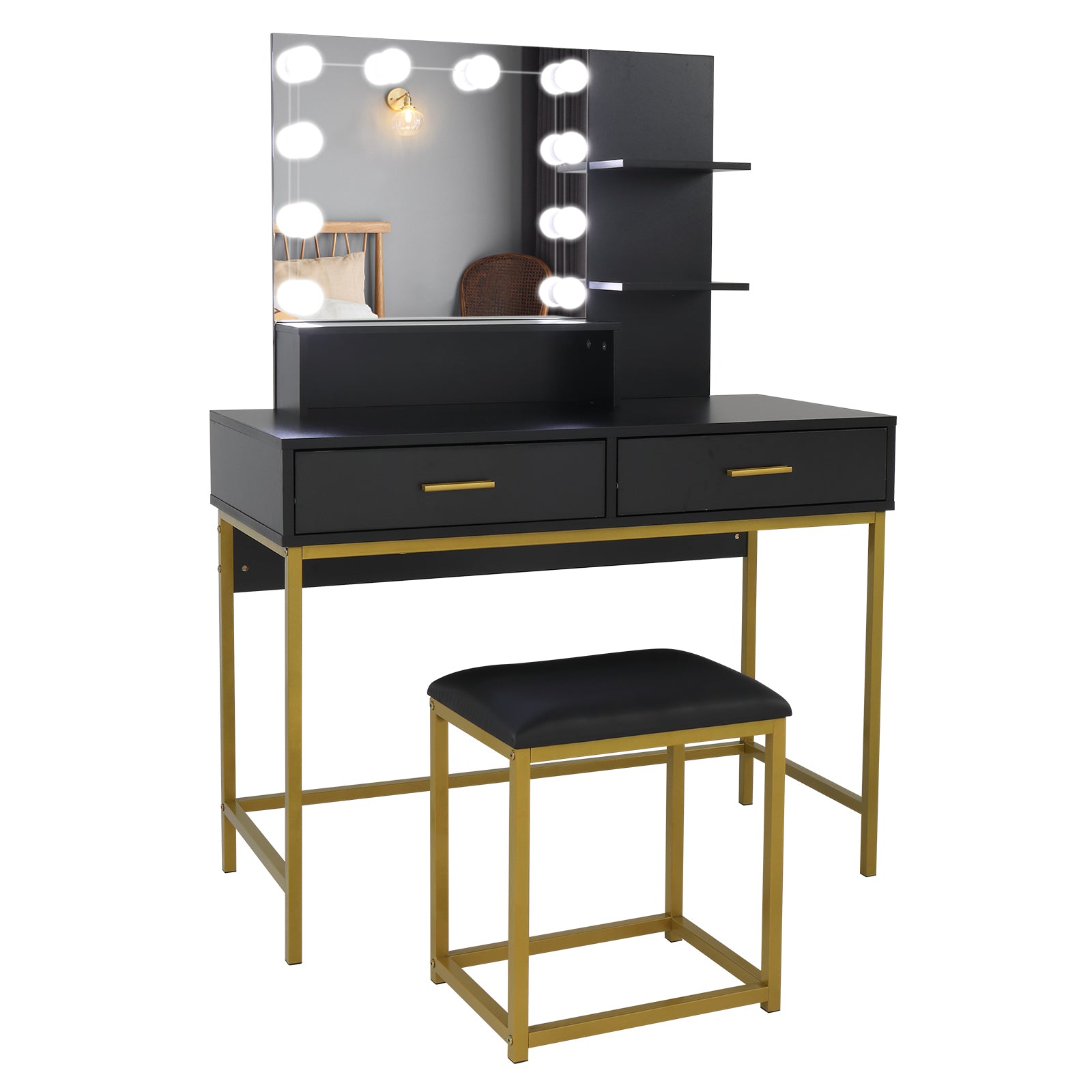 Steel Modern Dressing Table