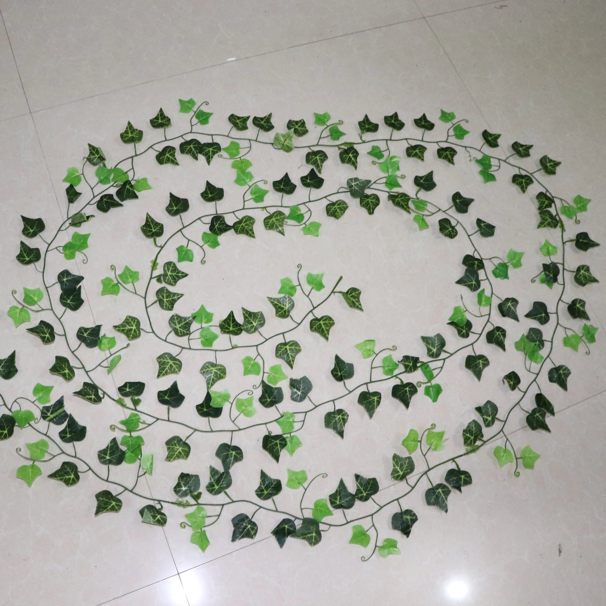 2.4M Green Artificial Ivy Garland