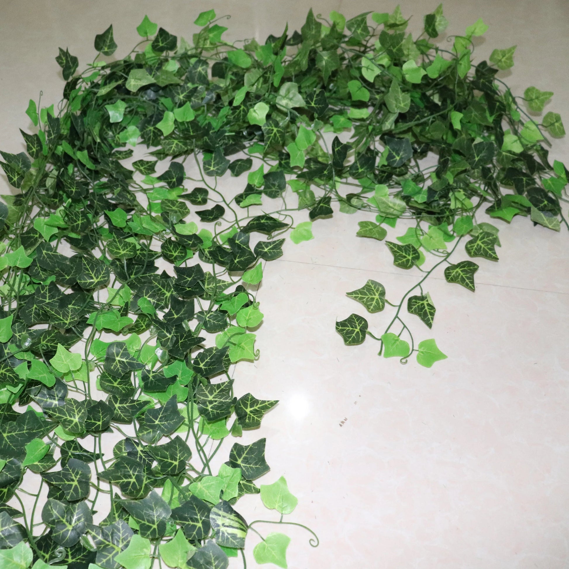 2.4M Green Artificial Ivy Garland