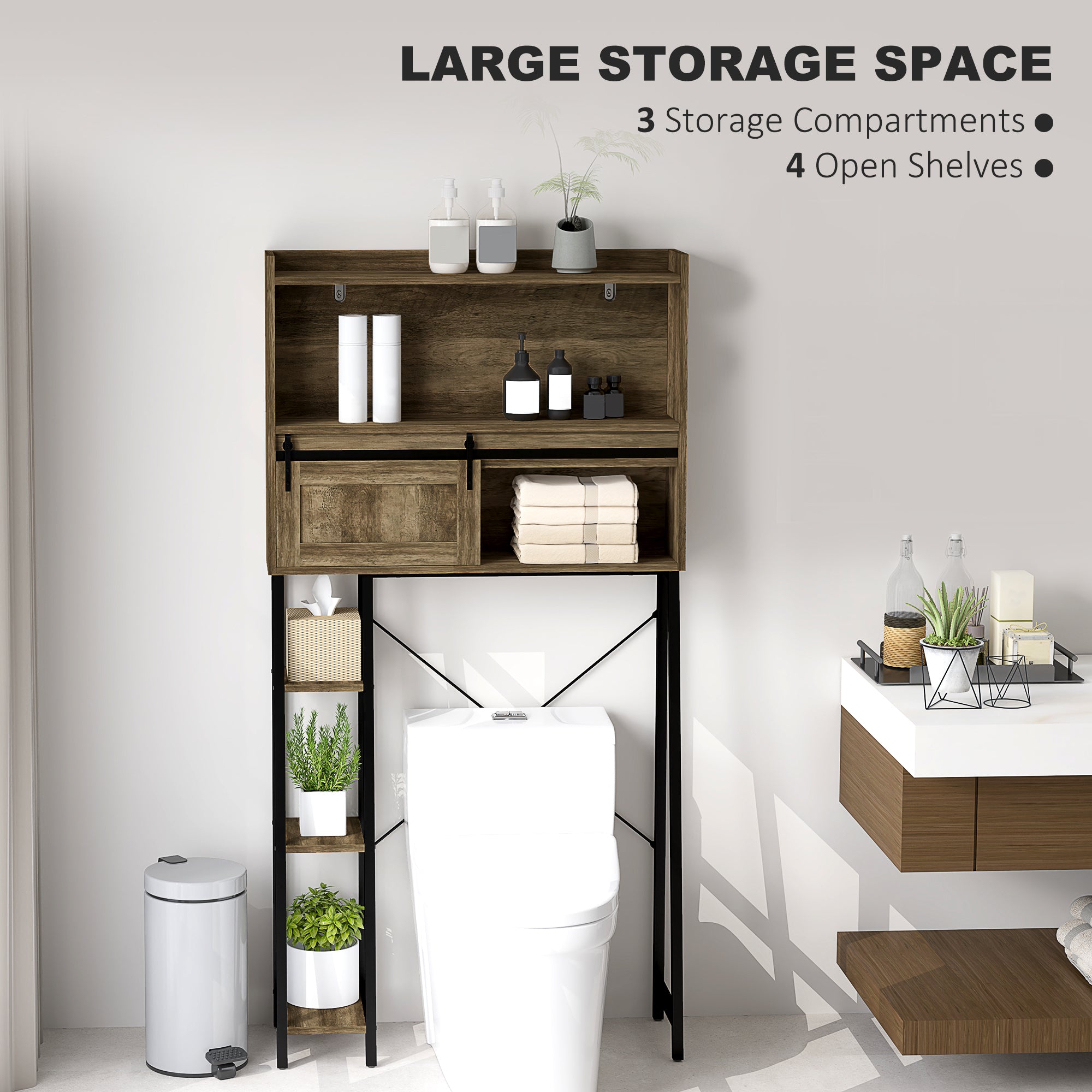 Rustic Steel Storage Cabinet