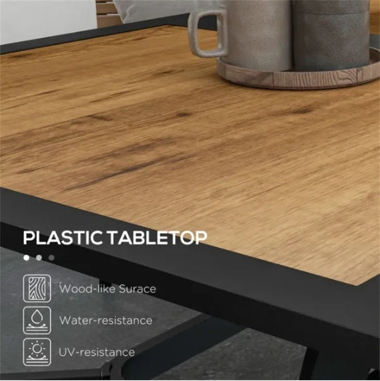 Glass Modern Coffee Table Large Fits Six