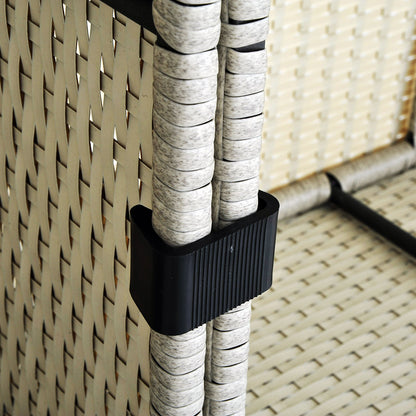 Furniture Clips, Outdoor Sectional Couch Connectors, Wicker Furniture/Chair Clamps for a Module Patio Sofa, Set of 10