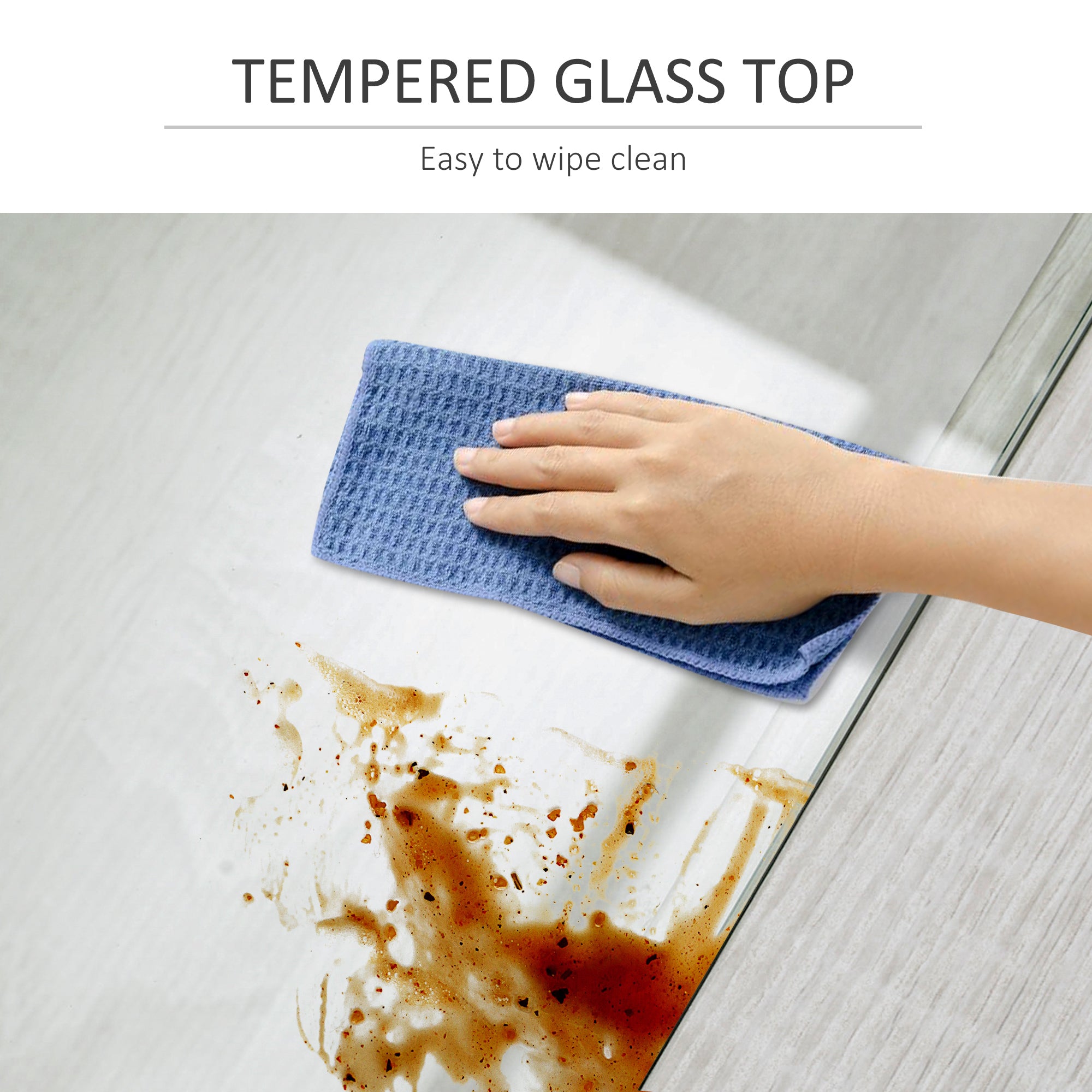 Glass Top Coffee Table