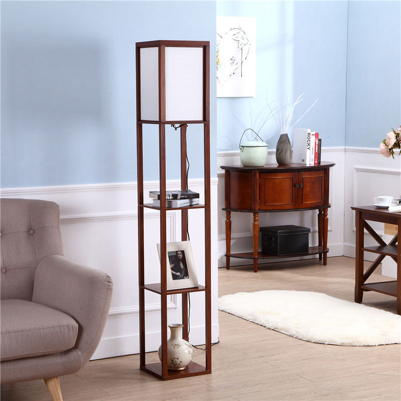 Lámpara de Pie para Sala de Estar Nueva China Dormitorio Moderno Minimalista Creativo Vertical Chino Zen Simple Lámpara de Pie
