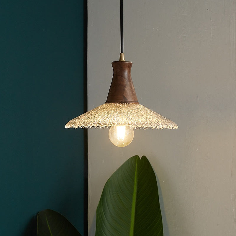 Brass Glass Xuan Chandelier