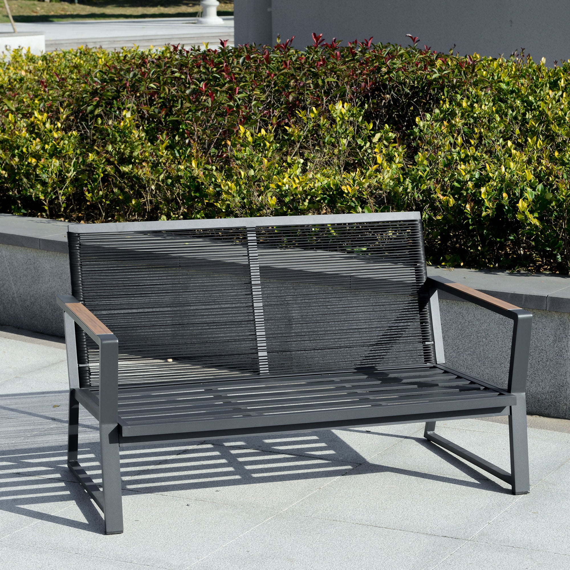 Beige Minimalist Patio Set