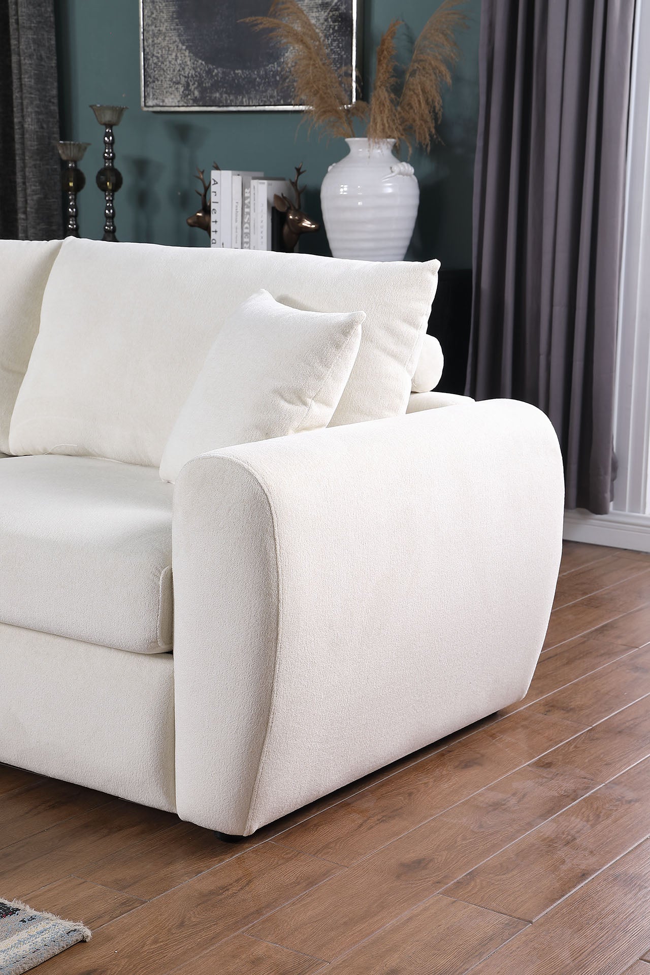 Beige Compressed Sofa