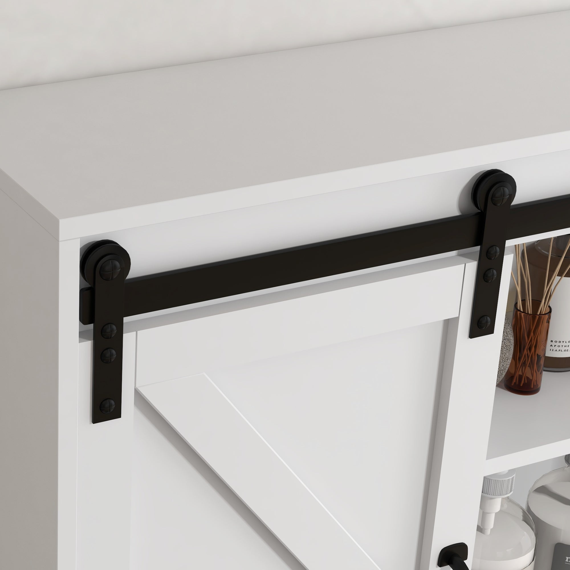 White Modern Medicine Cabinet