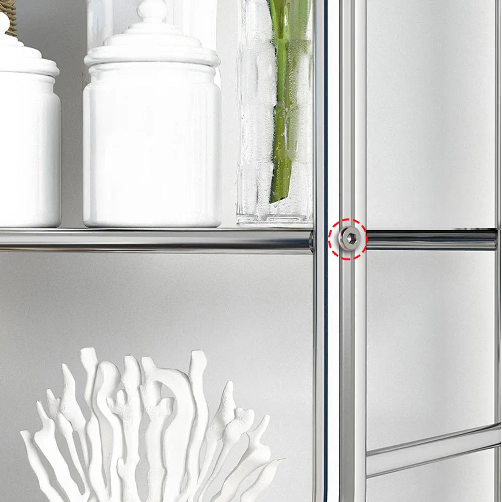 3-Tier Over Toilet Metal Storage Shelf