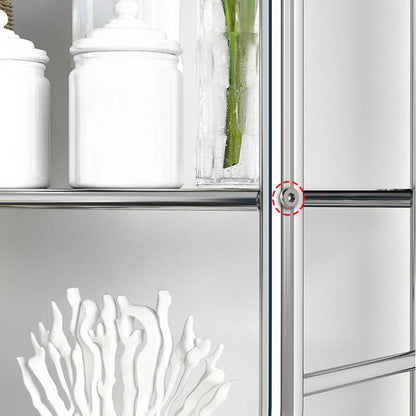 3-Tier Over Toilet Metal Storage Shelf