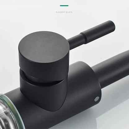 304 Stainless Steel Rotating Bathroom Sink Faucet