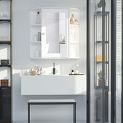 Glossy Mirrored Medicine Cabinet