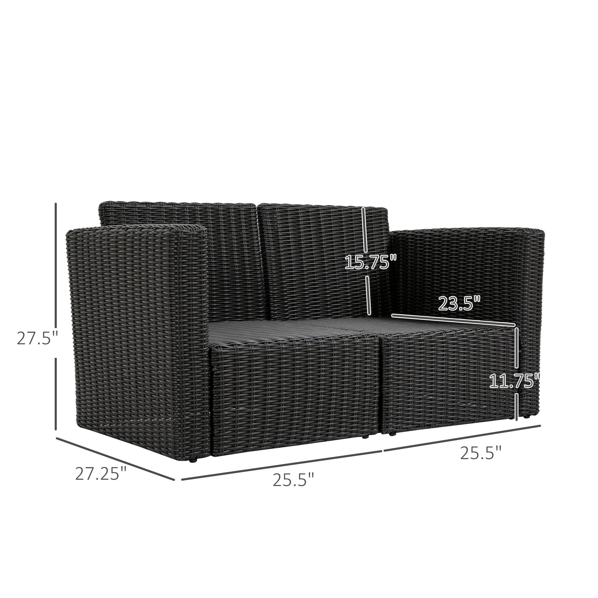 Modern Corner Patio Sofa