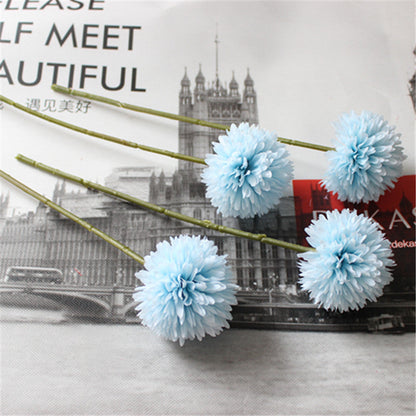 30cm Silk Dandelion Ball Arrangement