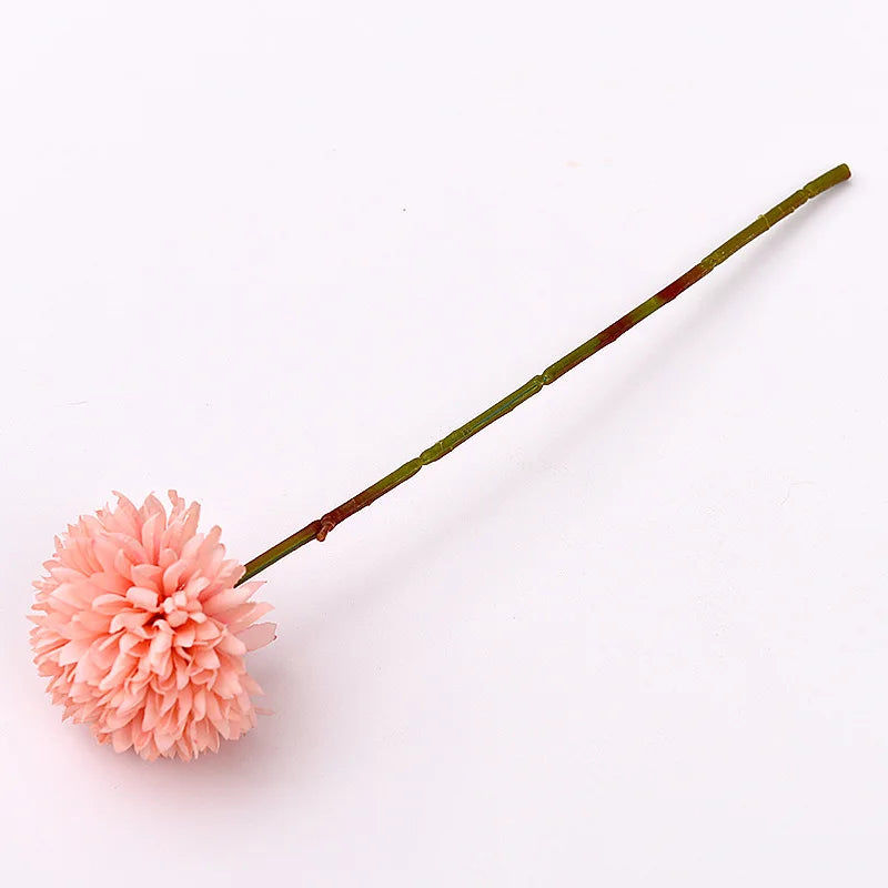 30cm Silk Dandelion Ball Arrangement