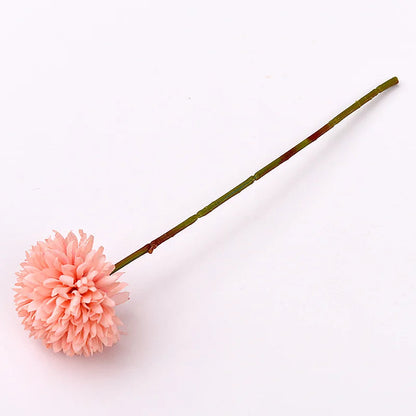 30cm Silk Dandelion Ball Arrangement