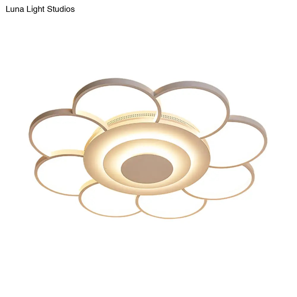 ديكوربايتس™ 31.5 بوصة/39 بوصة مصباح سقف LED أبيض أكريليكي مثبت على الحائط بإضاءة دافئة/بيضاء/طبيعية - بسيط وواسع