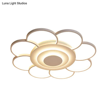 ديكوربايتس™ 31.5 بوصة/39 بوصة مصباح سقف LED أبيض أكريليكي مثبت على الحائط بإضاءة دافئة/بيضاء/طبيعية - بسيط وواسع